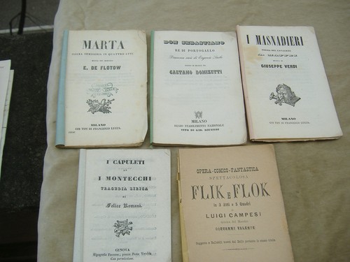 Libretti opera - 5, d'opera