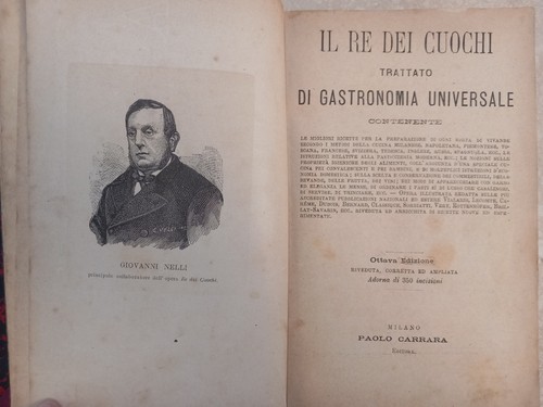 Dei cuochi milano 1889 - re,
