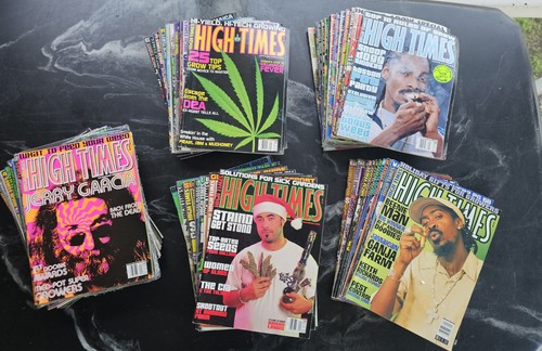 Vintage high times magazine - high,