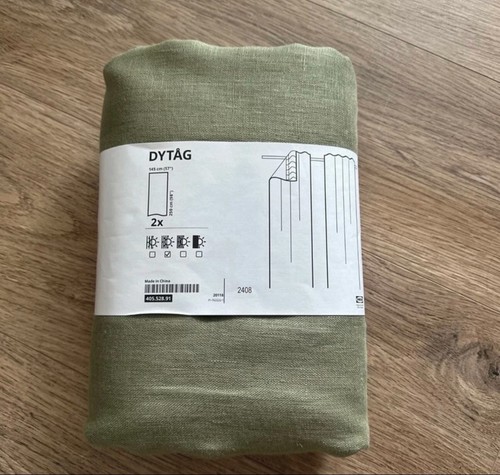 Tende ikea dytag lino verde - tende,