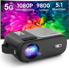 HORLAT Mini videoproiettore 5G