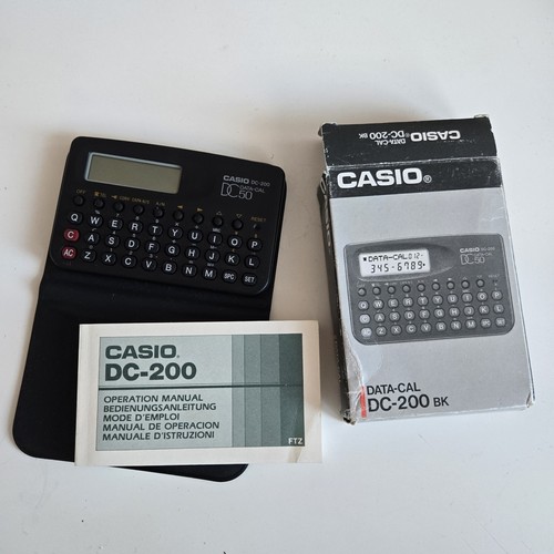 Casio calcolatrice database - calcolatrice,