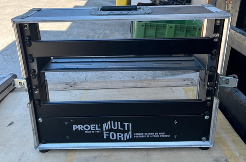 Flightcase rack doppia - 8u, 19"