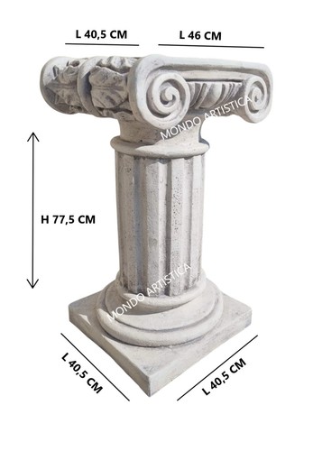 Colonna con capitello ionico - colonna,