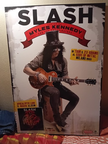 Slash dei guns roses - roses, poster