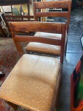 coppia sedie anni 60 in legno