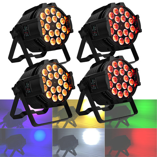 Becen 4pcs 18x18w rgbwa - becen,