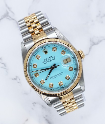 Rolex datejust tiffany uomo - tiffany,