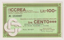 Miniassegni  18.01.77 POLLERIA - STUDIO FOTOGRAFICO DI MASE'  - Rif. ICCREA 84