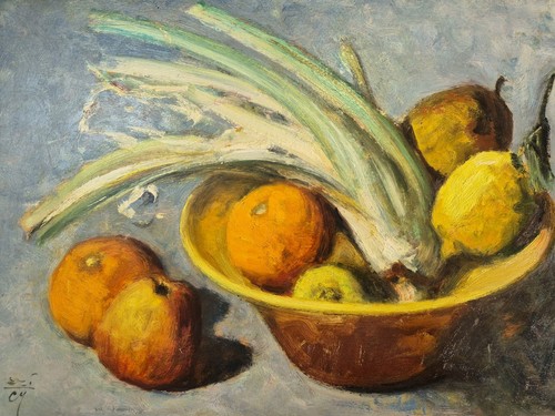 Dipinto olio tavola - dipinto,