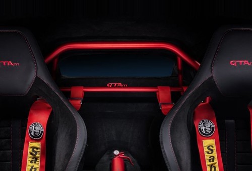 Roll bar rosso alfa - rosso, romeo