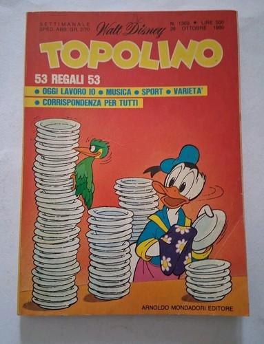 Topolino 1300 disney - n.1300,