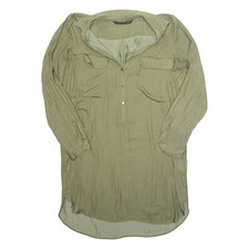 ZARA Abito Camicia Donna Verde