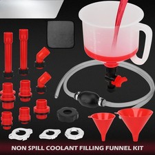No-Spill Coolant Filling