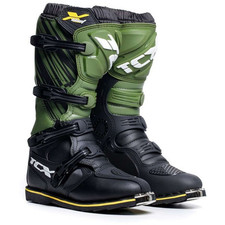 Stivali Moto TCX X-BLAST BLACK/GREEN/YELLOW