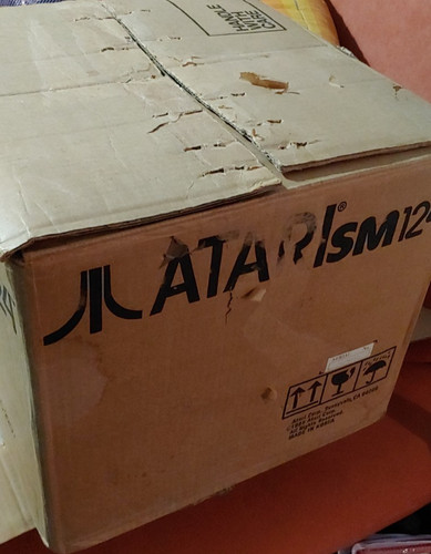 Atari sm124 monitor - atari,