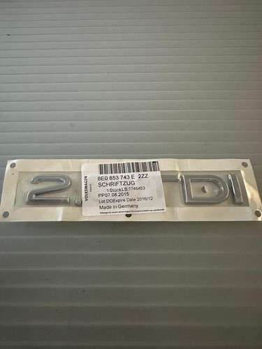Scritta posteriore tdi - scritta,