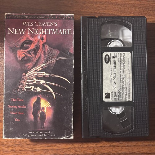 New nightmare vhs wes craven - new,