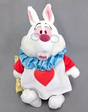Peluche coniglio bianco alice - peluche,