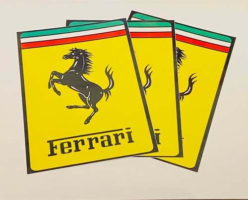 Fantastici adesivi ferrari - 3x,