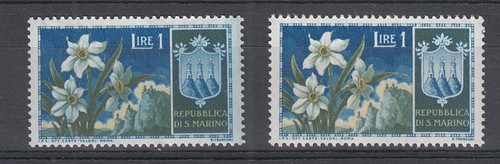 San marino varieta 1 - san, fiori