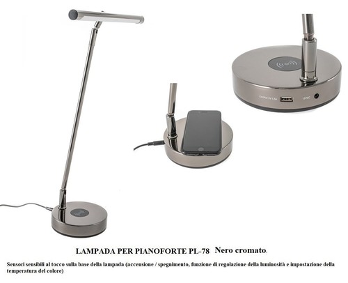 Gewa pl78 nero cromato - gewa,