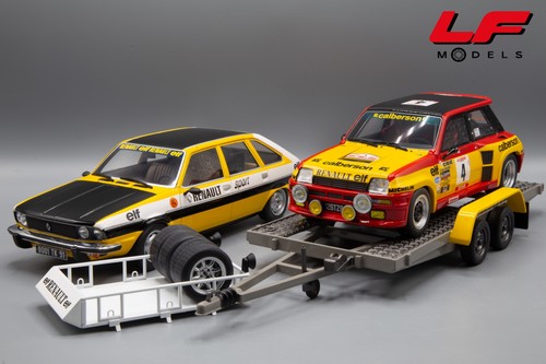 Renault rally set r5 - 1:18,