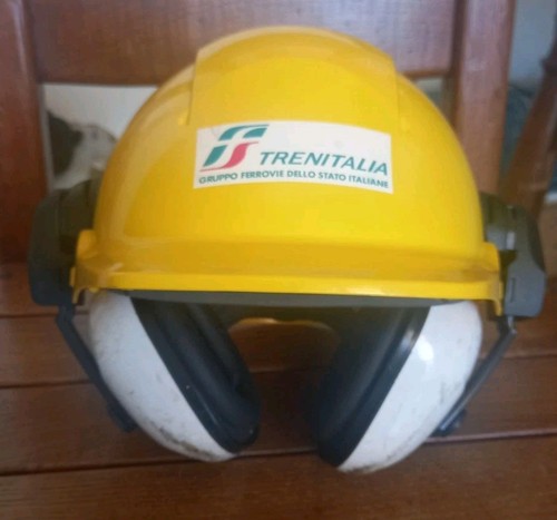 Casco con cuffie trenitalia - cuffie,