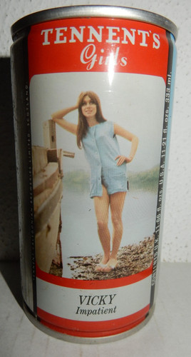 Vintage 1970 tennent lager - vintage, tennent's