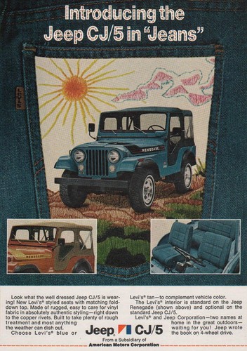 Jeep renegade 1974 con - renegade, cj-5