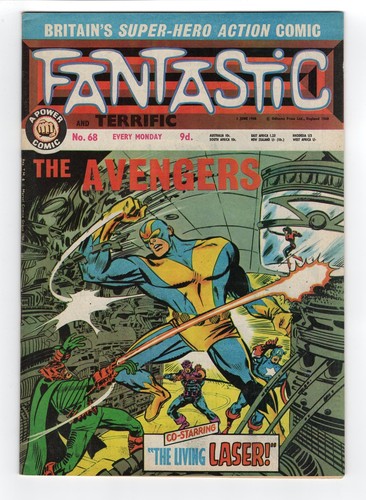 1966 marvel avengers prima - marvel,