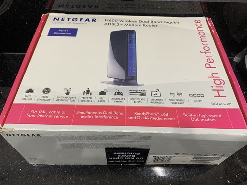 Netgear n600 modem router - netgear,