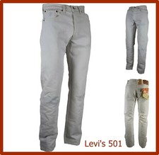 Levis 501 jeans levi's da uomo nuovo vintage pantaloni strappati w31 w32 w33 w34