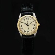 Baume & Mercier Baumatic lady 30 mm steel gold automatic serviced