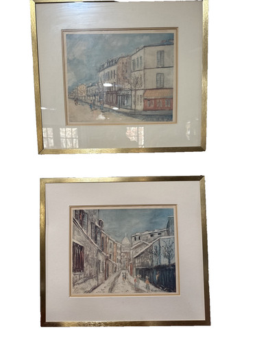 Maurice utrillo rue - utrillo,