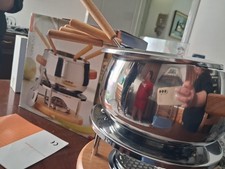 Set Fonduta Brandani Acciaio e