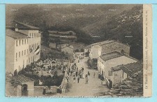 cartolina di LE PIASTRE (Pistoia) Pensione Corsini Montagna Pistoiese primi '900