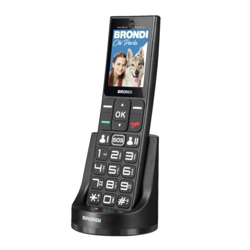 Brondi amico fidato gsm - amico, nero