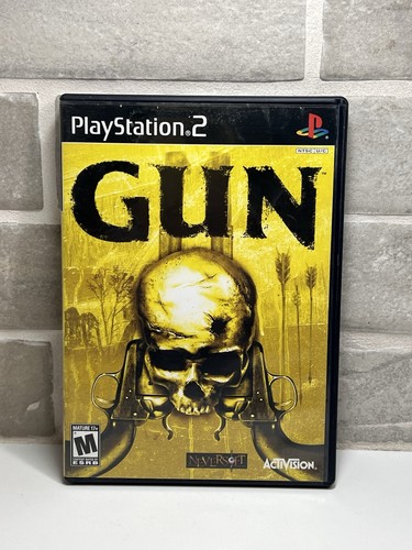 Gun ps2 game tested cib - gun,