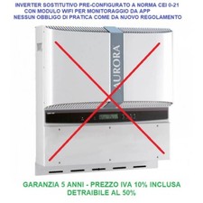 SOSTITUZIONE inverter AURORA
