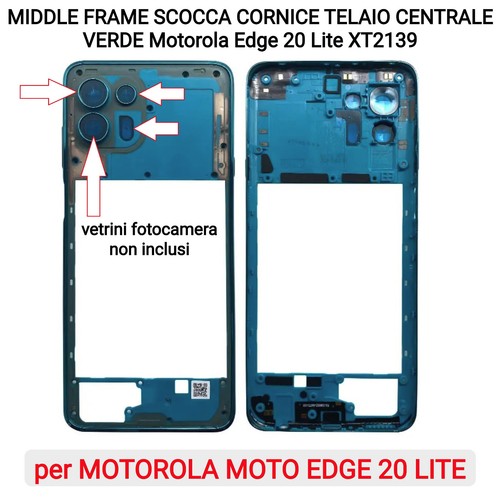 Middle frame scocca cornice - middle,