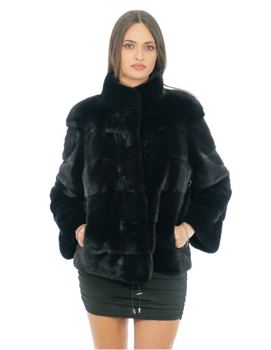 Giacca pelliccia visone - in,