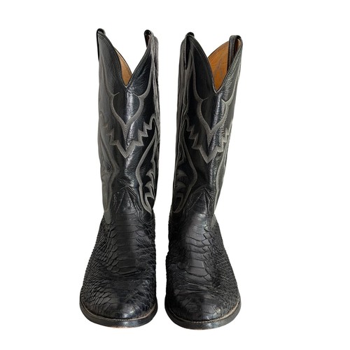 Stivali western nocona pitone - western,