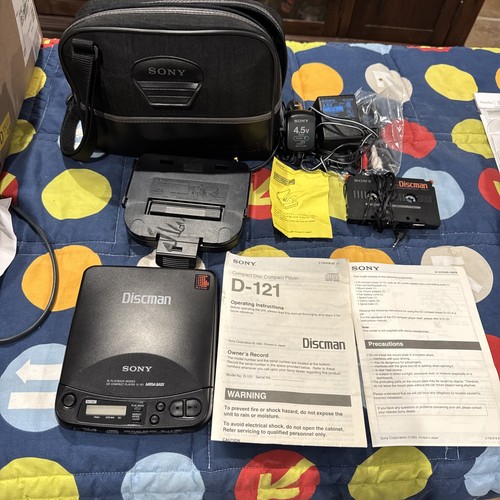 Sony discman kit completo - , d121