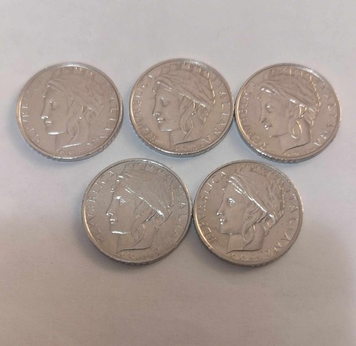 Lotto monete 100 lire - 5,