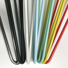 Premium Hairpin Gambe Set di 4 + Viti OMAGGIO, Protezioni Pavimento