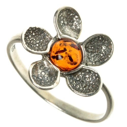Anello ambra - ,