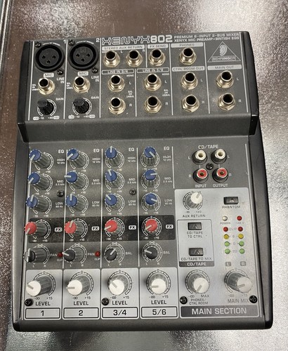 Behringer xenyx 802 mixer - behringer,