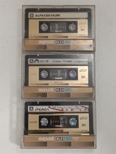 Lotto maxell xlii 90 1985 - lotto, 3x