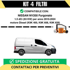 Kit 4 Filtri Tagliando per